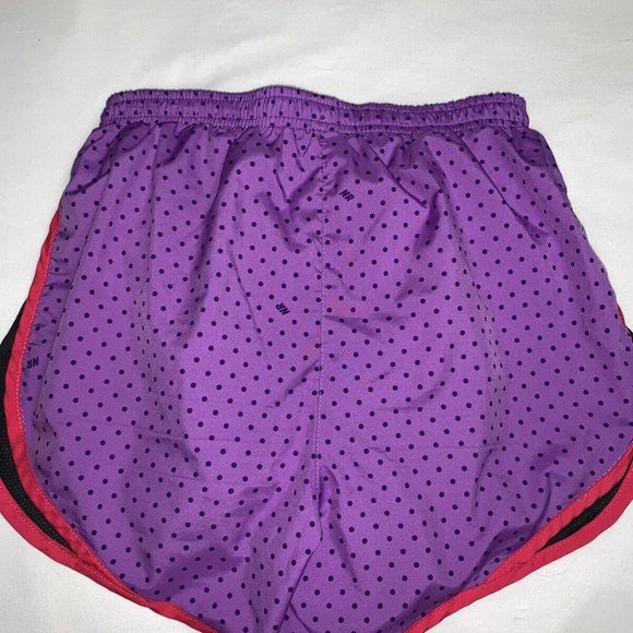 Nike Dri-Fit Womens Purple Print Lined Tempo Mesh - Picture 4 of 6